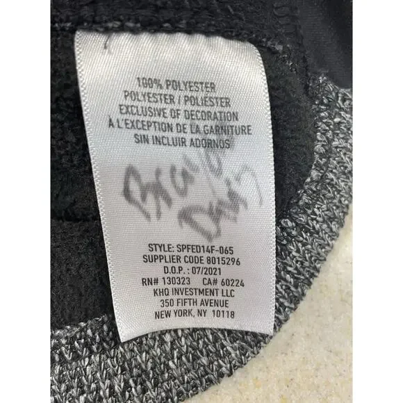 Spyder Hoodie Sweater Youth XL (18/20) Gray Full Zip Pockets Embroidered Logo - Picture 12 of 13